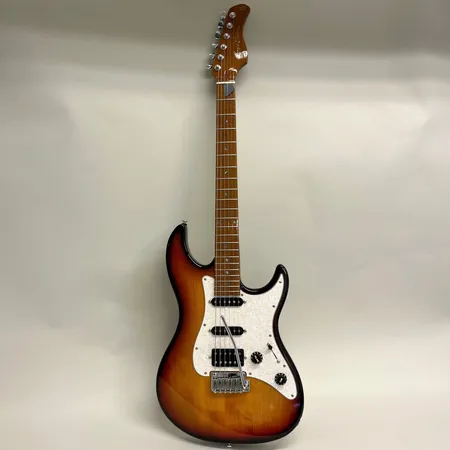 Elgitarr, Larry Carlton S1, made in Indonsien, serienummer 2N1710370, plektrum, mjukt fodral. Skickas med Bussgods eller PostNord