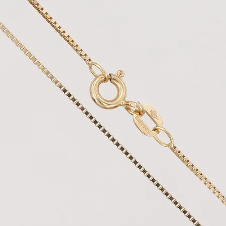 Kedja, Venezia, 42cm, 18K Vikt: 1,8 g