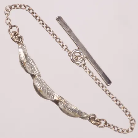 Kravattnål, längd 4mm, silver  Vikt: 4,8 g