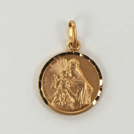 Hänge Ø15mm, 14K Vikt: 1,9 g