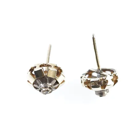 Örhängen, Ø10mm, 14k, stoppare saknas Vikt: 3,1 g