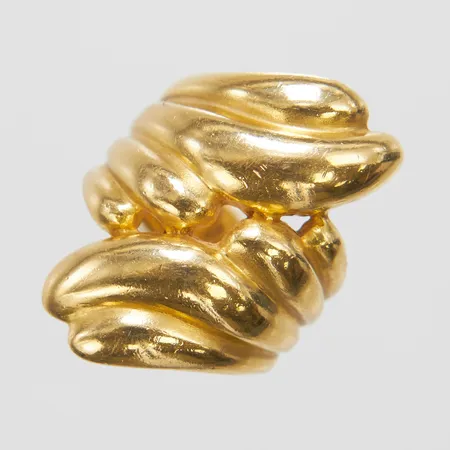 Ring, Ø17, bredd: 5,4-27,2mm, 18K Vikt: 10,6 g