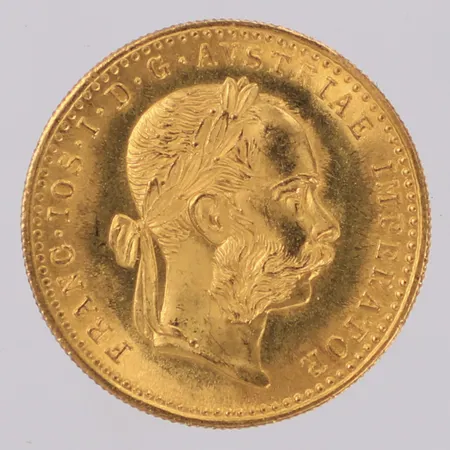 Mynt, Francois D.G Avstraiae Imperator, 1915, 23K  Vikt: 3,5 g