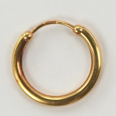 Udda örhängen, Ø16mm, 18K Vikt: 0,7 g