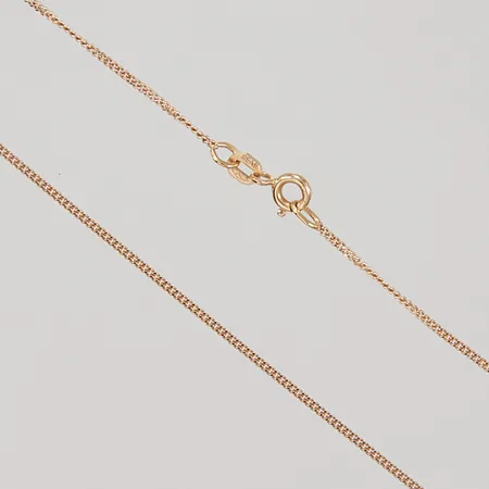 Kedja Pansar, 38,5cm, bredd 1,2mm, GFAB 18K Vikt: 2,5 g