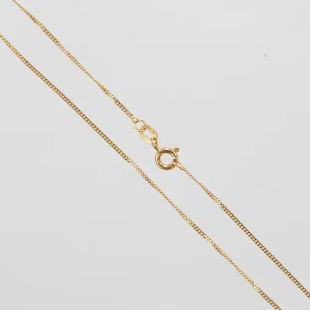 Kedja, Pansar, längd: 42,2cm, bredd: 1mm, GHA, 18K Vikt: 1,7 g