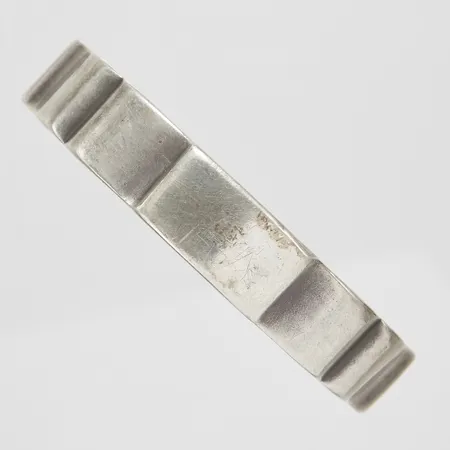 Armring, Ø 65mm, bredd 13mm, skev, 830/1000 silver Vikt: 29,6 g