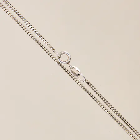 Kedja Pansar, längd 50,5cm, bredd 1,6mm, silver 925/1000 Vikt: 4,1 g