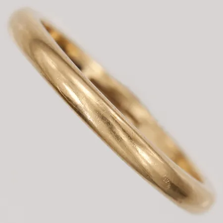 Ring, stl 19¾, gravyr, 18K Vikt: 5,1 g