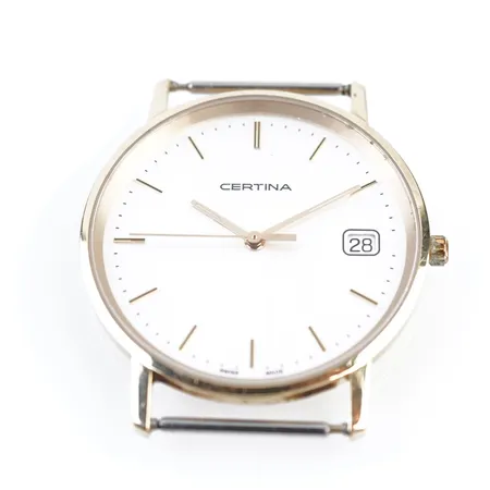 Herrur Certina, quartz, Ø 33mm, 14k