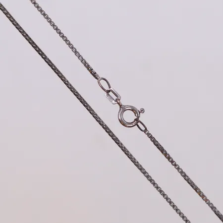 Kedja Venezia, längd 42,5cm, bredd 1,3mm, silver 835/1000 Vikt: 3,2 g