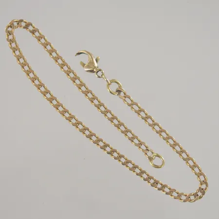 Armband pansar, längd 21,5 cm, bredd 3 mm, defekt lås, 18K Vikt: 5,6 g