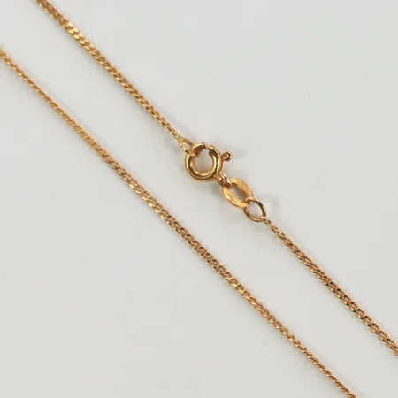 Halskedja Pansar, längd 57cm, bredd 1mm, 18K Vikt: 3,4 g