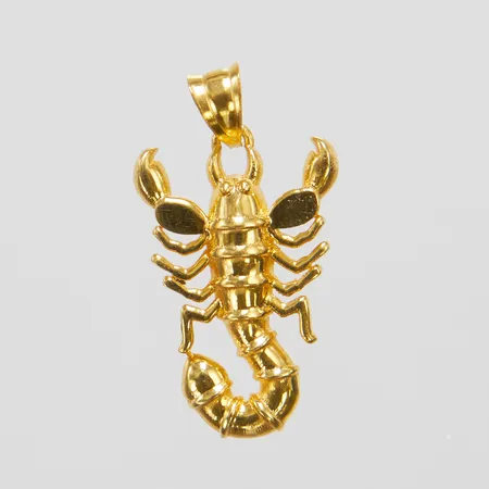 Hänge, Skorpion, 25,6x13,5mm, 18K Vikt: 1,8 g