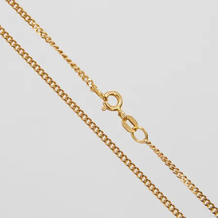 Kedja, Pansar, längd: 52cm, bredd: 1,7mm, GHA, 18K Vikt: 5,5 g