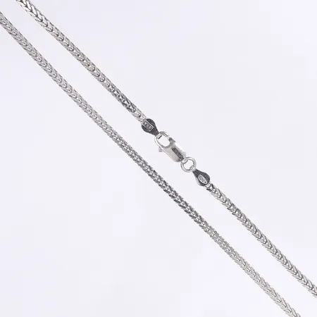 Halskedja rävsvans, 55cm, bredd 2,5mm, silver 925/1000 Vikt: 18,6 g