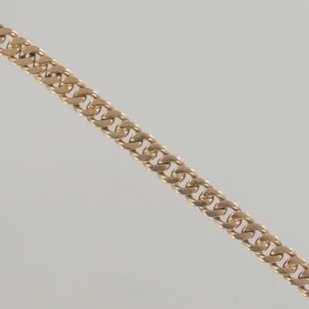 Armband pansar, längd 14 cm, bredd 4,5 mm, 18K Vikt: 9,3 g