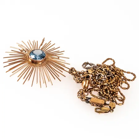Diverse defekt guld. 8,0g bto i 14K & 21,3g i 18K