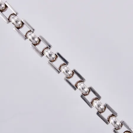 Armband, Buddha to Buddha, längd: ca 18,5cm, bredd: ca 13mm, säkerhetskedja saknas, 925/1000 silver, med fodral Vikt: 82,4 g