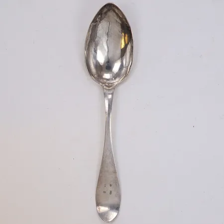 Sked, längd 21cm, monogram, år 1823, 830/1000 silver Vikt: 35,4 g