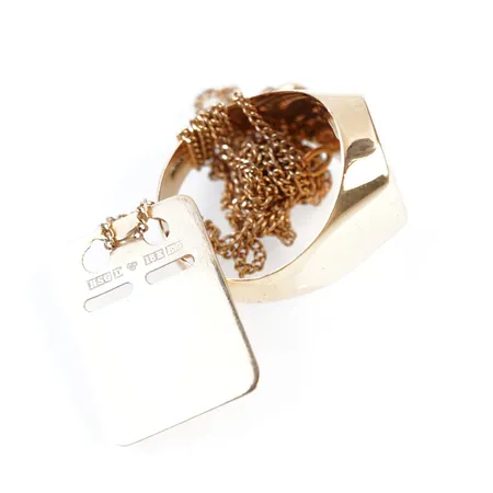 Diverse guld, 18k Vikt: 10,8 g