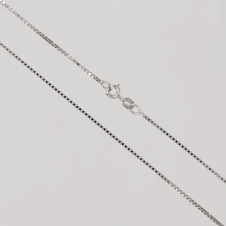 Kedja Venezia, 39cm, bredd 1,1mm, Balestra vitguld 18K Vikt: 4,3 g