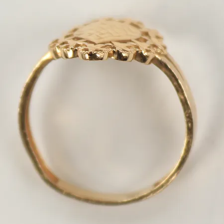 Ring stl 18¼ bredd 2,5-16 mm, 14K 2g Vikt: 2 g