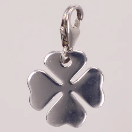 Hänge, längd 23mm, fyrklöver, GHA, 925/1000 silver Vikt: 1,6 g