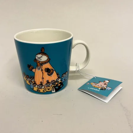 Muminmugg, Mymlans mamma (2012-), Ø8cm, höjd 8cm, Arabia, porslin, etikettmärkt, nyskick Skickas med paket.
