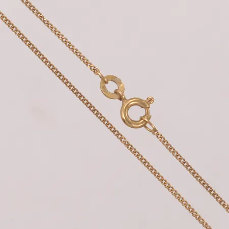 Kedja Pansar, längd 41cm, bredd 1mm, 18K Vikt: 1,9 g