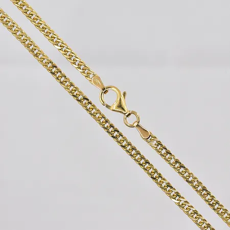 Kedja Pansar, 50cm, bredd 2,8mm, ihålig, 18K Vikt: 5,5 g