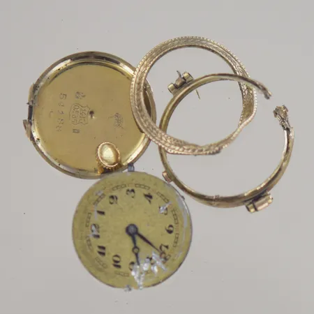 klockboett, 14K Vikt: 2,9 g
