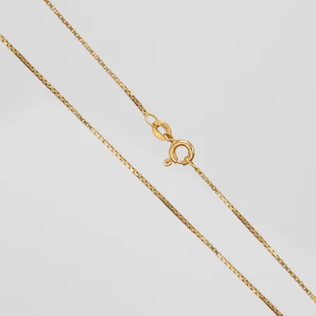 Kedja, Venezia, längd: 40,2cm, bredd: 0,8mm, UnoAErre, ojämnheter på länken, 18K Vikt: 2,9 g