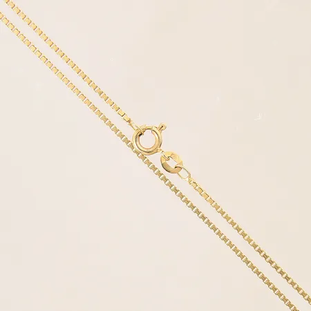 Kedja Venezia, längd 43cm, bredd 1mm, 18K  Vikt: 4,7 g