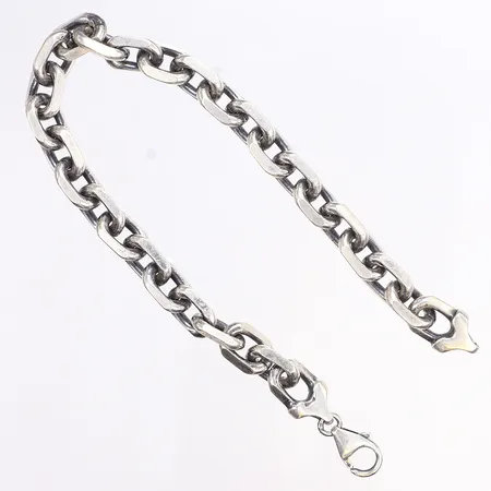 Armband ankarlänk, 21cm, bredd 8mm, silver 925/1000 Vikt: 32,8 g