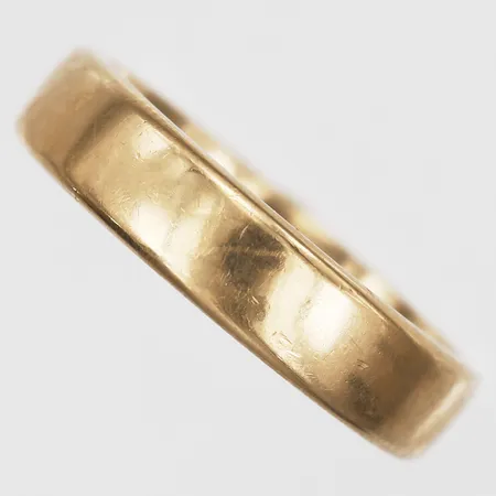 Ring, slät, Ø16½, bredd: 4,5 mm, 18K guld. Vikt: 5,8 g