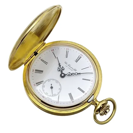 Fickur Chs. Tissot & Fils, doublé, Ø49 mm, savonette, manuell, boettnummer 276739, mycket fint skick, 84,2g