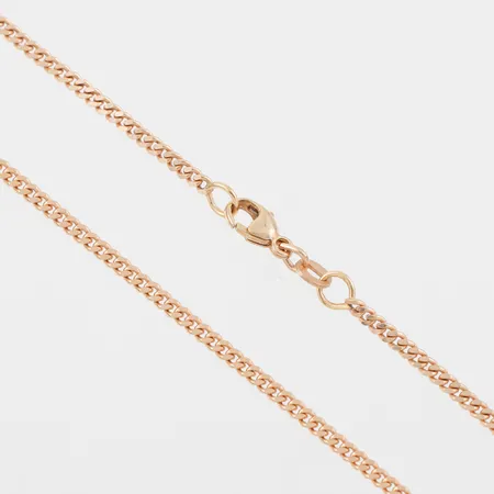 Collier Pansar, längd ca 70 cm, bredd 2.1 mm, 18k. Vikt: 11,7 g