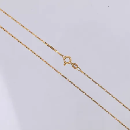 Kedja, Venezia, 42,5cm, bredd 1,5mm, Balestra, 18K Vikt: 5,1 g