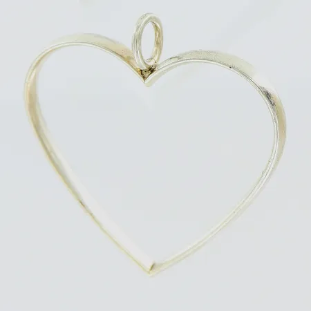 Hänge, hjärta, 45x45mm, Ceson, år 1975, Göteborg, 830/1000 silver  Vikt: 7,9 g