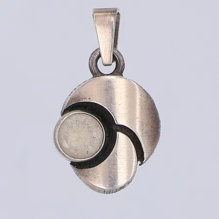 Hänge, bergkristall, 20mm, Finnfeelings design Laine, 925/1000 silver Vikt: 1,6 g