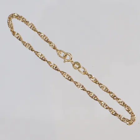 Armband Singapore 18,5cm bredd 2mm, KFS (Svedbom & Co AB) 18K Vikt: 2,7 g
