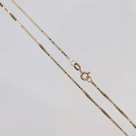 Kedja Venezia 42mm bredd 1mm, GHA 18K Vikt: 4,6 g