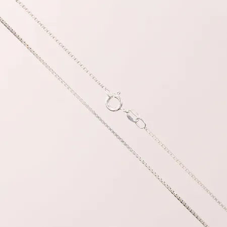 Kedja, venezia, 70,5cm, bredd: 1,1mm, Guldfynd, 925/1000 silver, 4,8g.