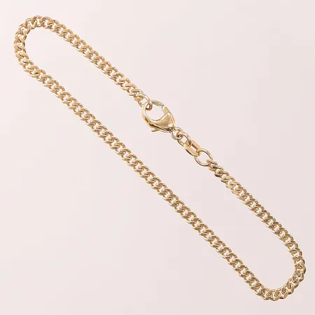 Armband, pansar, 18,5cm, bredd: 2,8mm, 18K, 5,5g.