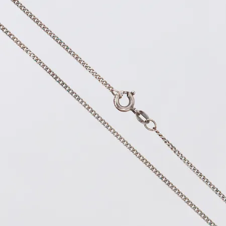 Kedja Pansar, längd 46cm, bredd 1,4mm, silver 835/1000.  Vikt: 2 g