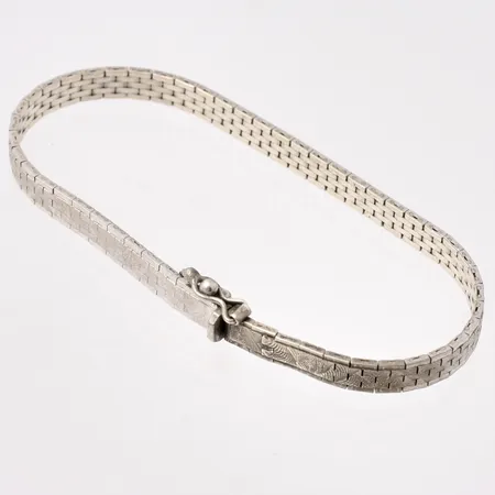 Armband i silver, 19,7cm, Korridor, bredd 5,1mm, 835/1000, vikt 12,3g.