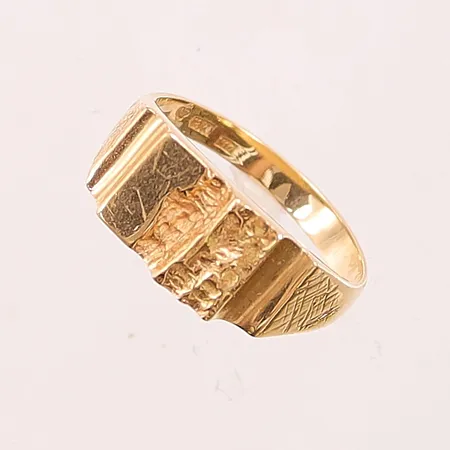Klackring, Ø21, bredd: 3,3-9,5mm, 18K, 7,6g Vikt: 7,6 g