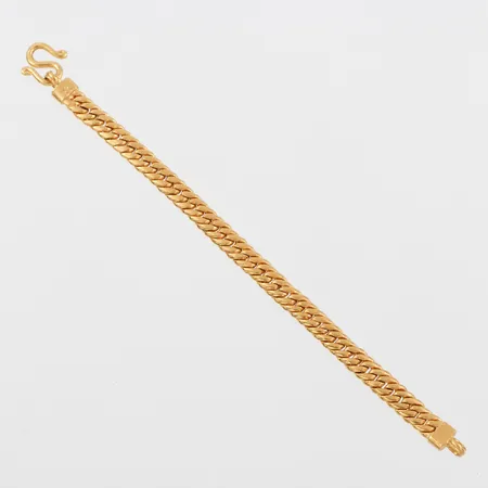 Armband, längd ca 15 cm, bredd 6.3 mm, 23k, thai. Vikt: 30,3 g