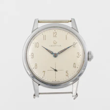 Herrur Certina, fungerar ej, diameter ca 33.4 mm, stål.